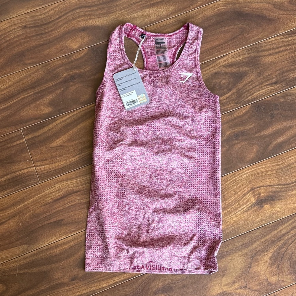 Seamless tank Vest NWT New Marled Beet xs
